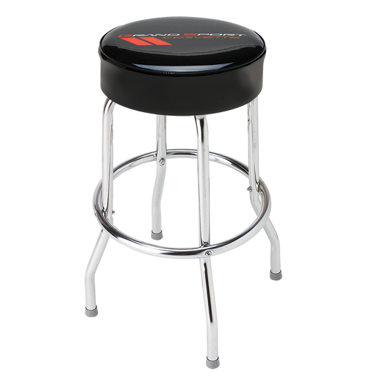 Corvette Stool with C6 Grand Sport Logo
