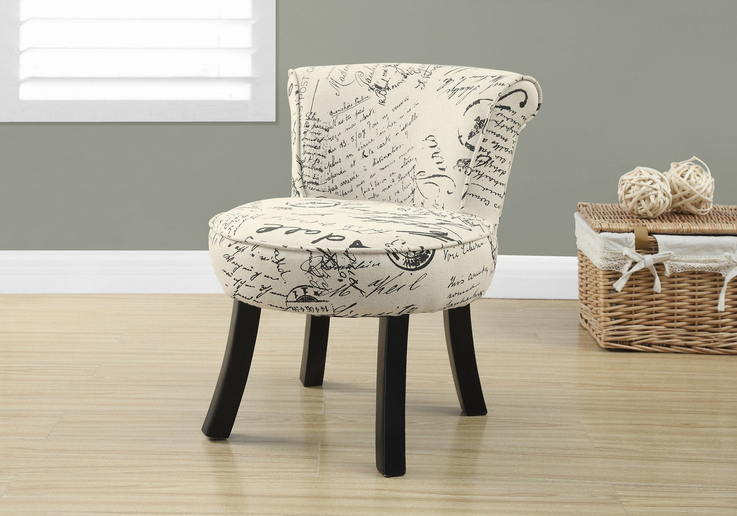 Juvenile Chair - Vintage French Fabric