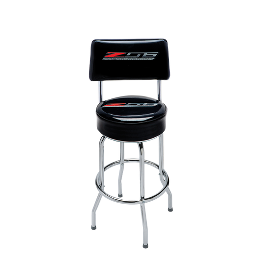 Corvette Counter/Pub Stool w/Back : C7 Z06