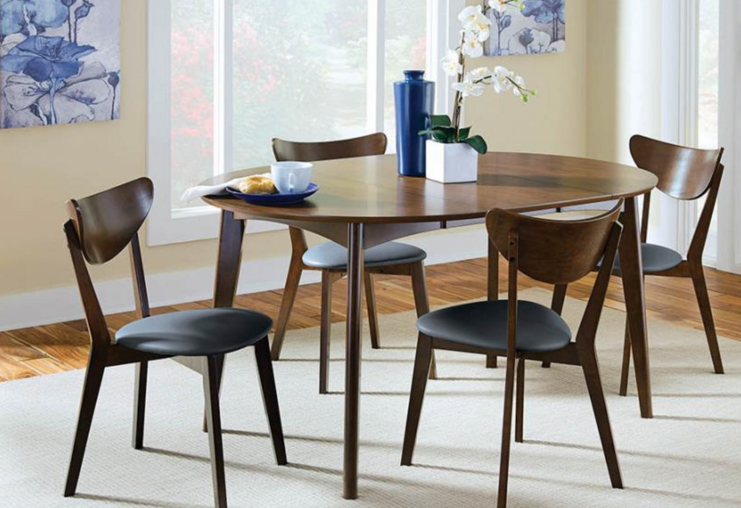 Malone Mid Century Modern Dining Chair