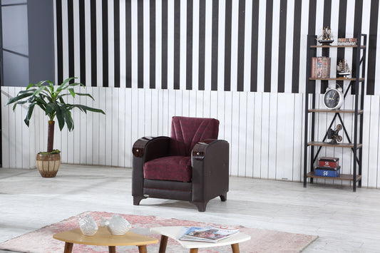 Senem Chair Burgundy