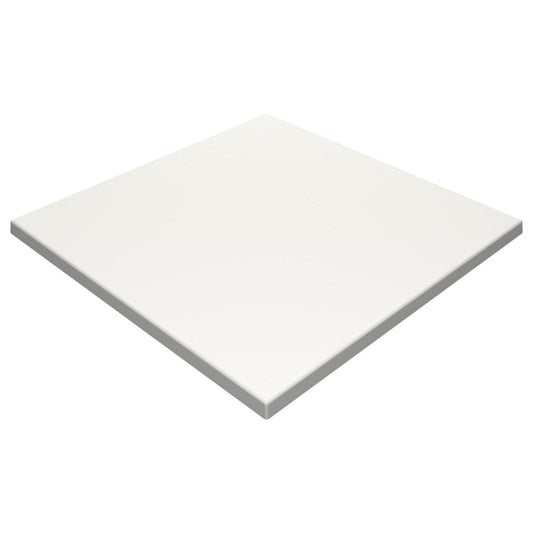 Werzalit White 600mm Square Duratop by SM France