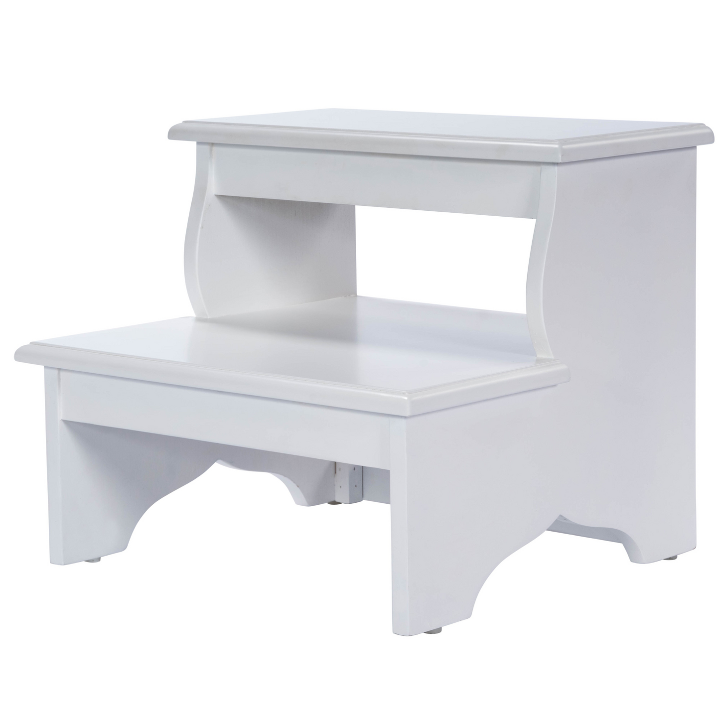 White Step Stool