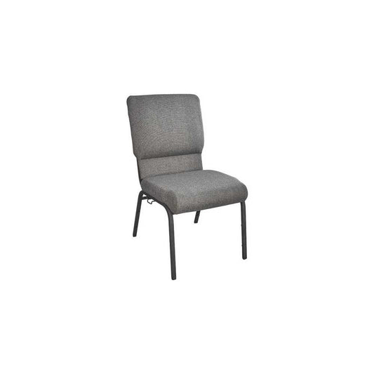Advantage Fossil Church Chair with Book Rack 18.5 in. Wide
