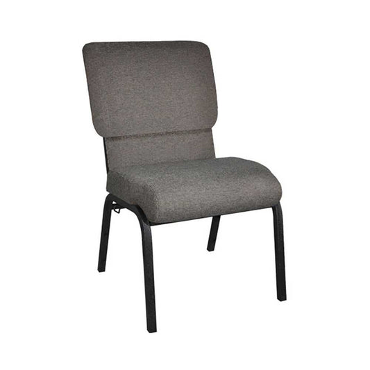 Advantage Fossil Church Chair with Book Rack 20.5 in. Wide