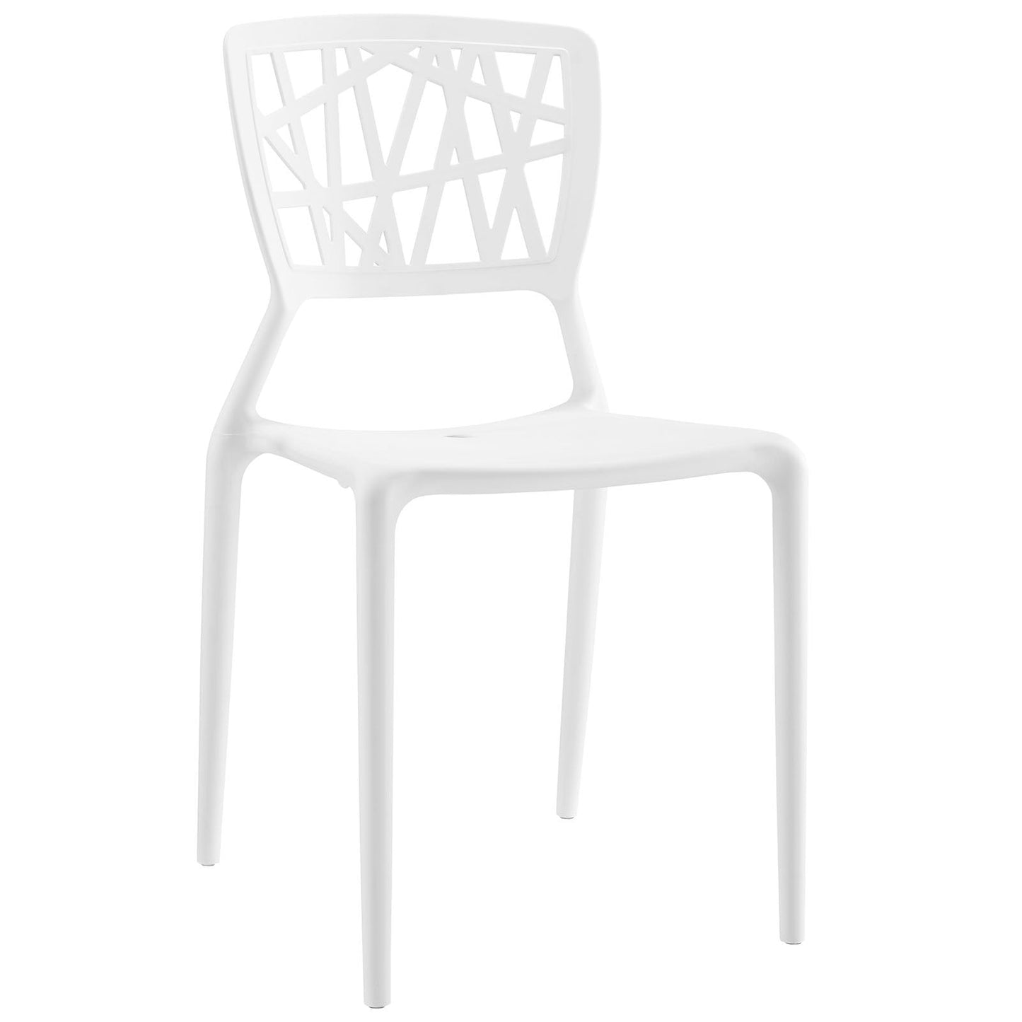 Astro Dining Side Chair White