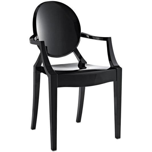 Casper Dining Armchair Black