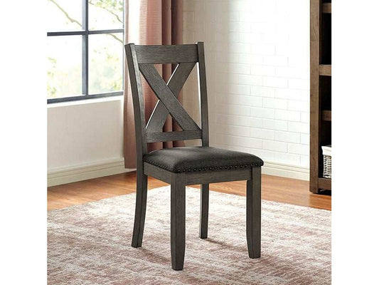 Cilgerran Gray/Dark Gray Side Chair (Set of 2)