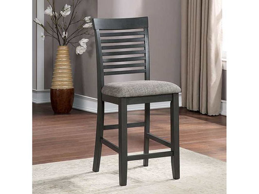 Amalia Gray Counter Height Chair (Set of 2)