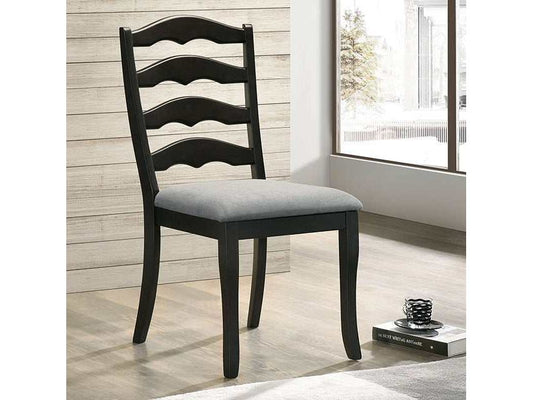 Philipsburg Antique Black Side Chair (Set of 2)