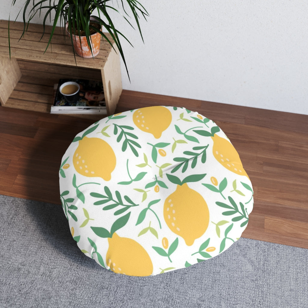 Floor Pillows and Cushions Lemons, Floor Pillow Lounger | Pippa + June