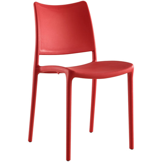 Hipster Dining Side Chair Red