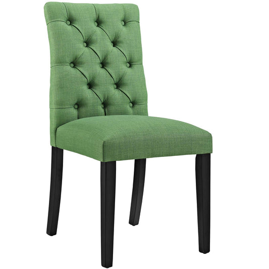 Duchess Fabric Dining Chair Kelly Green