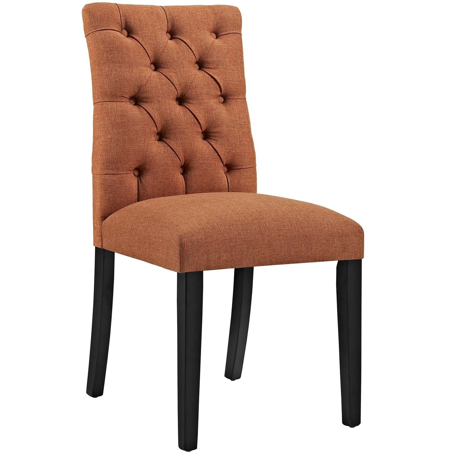 Duchess Fabric Dining Chair Orange