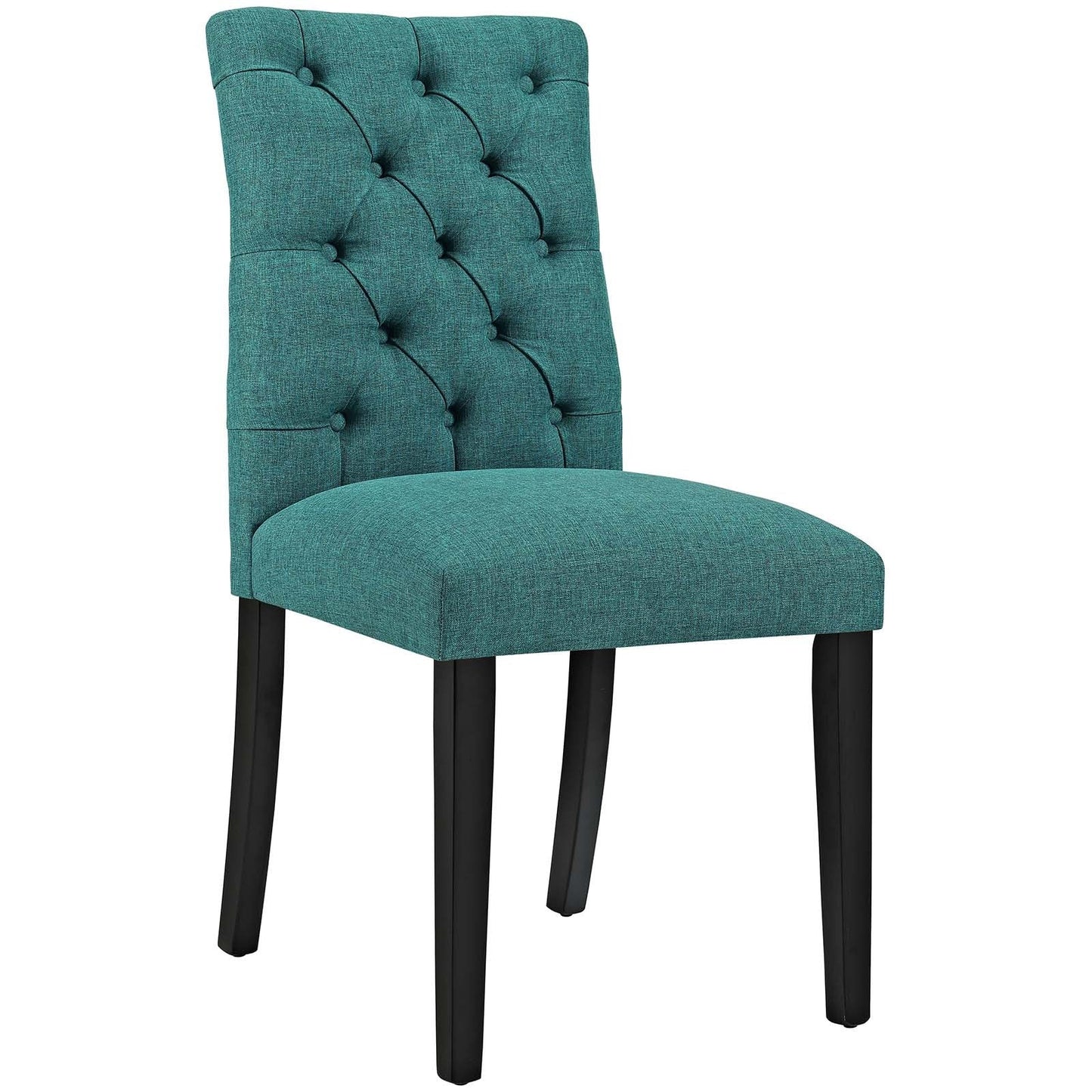 Duchess Fabric Dining Chair Teal