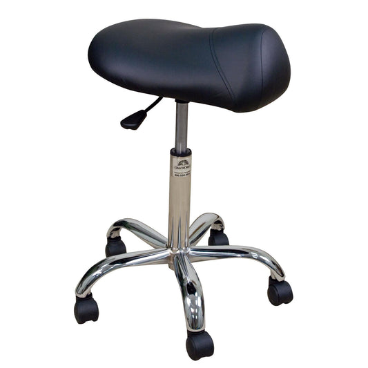 Esthetic Tables & Chairs Oakworks Professional Saddle Stool