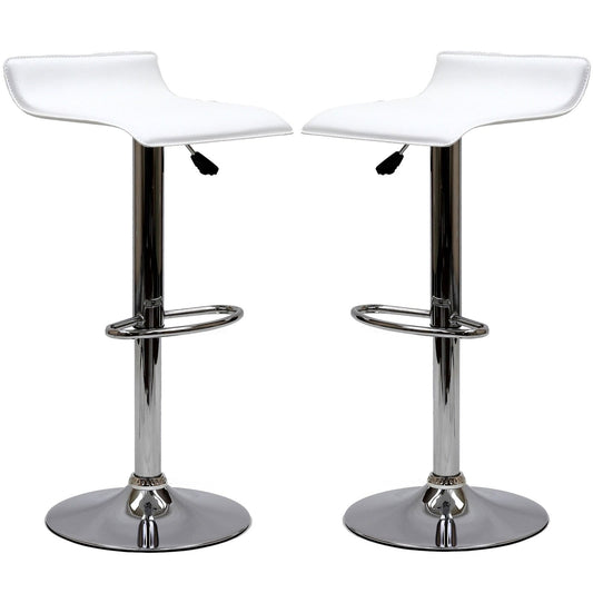 Gloria Bar Stool Set of 2 White