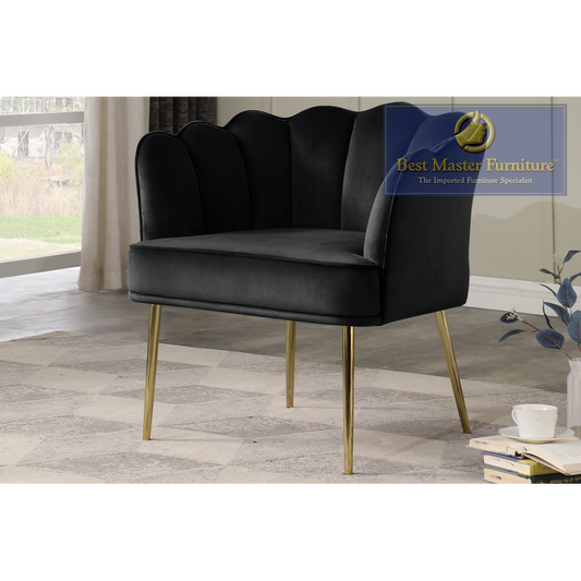JL023 Velvet Accent Chair