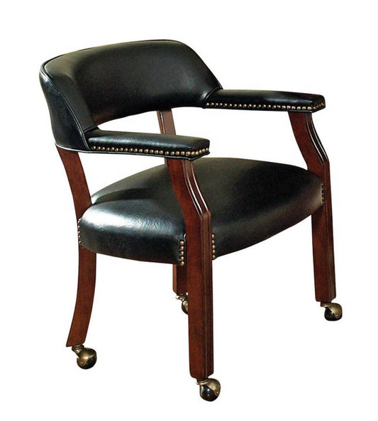 Seren Black Arm Chair
