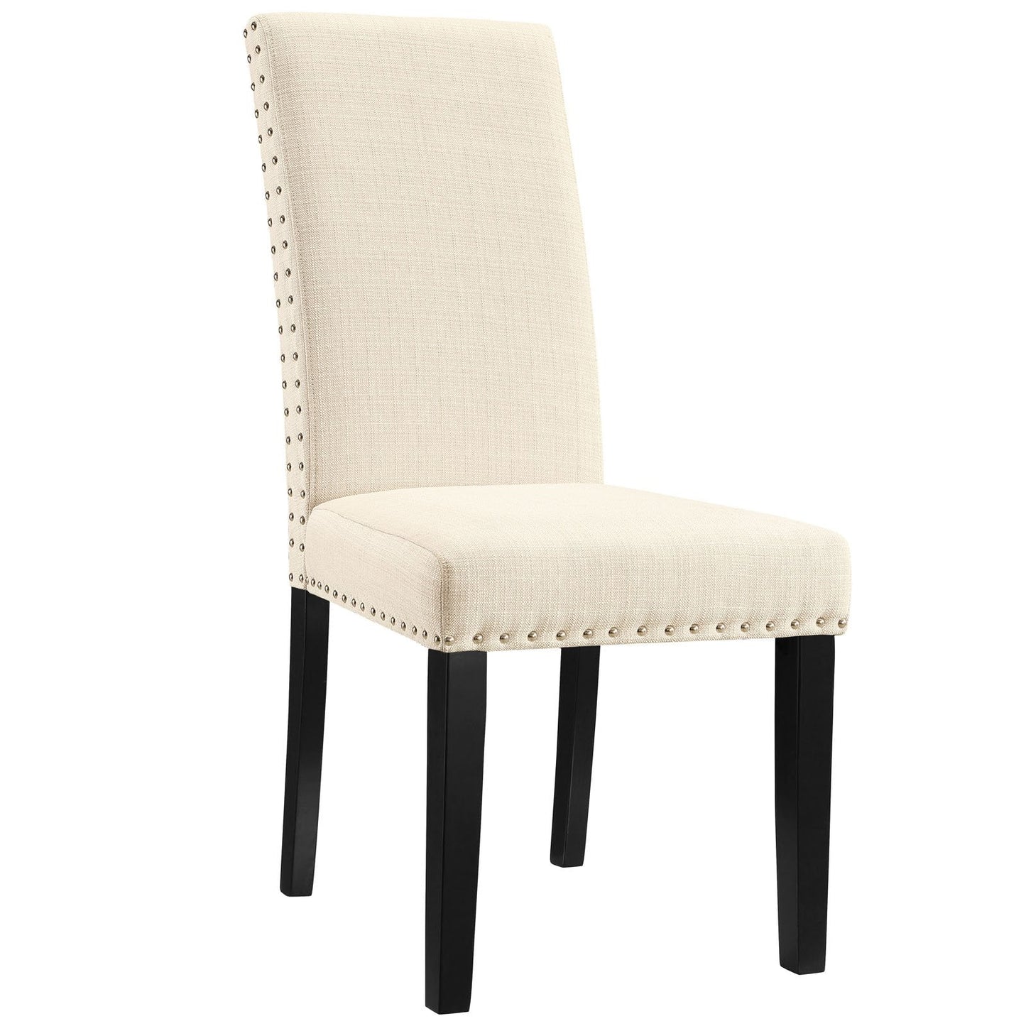 Parcel Dining Upholstered Fabric Side Chair Beige