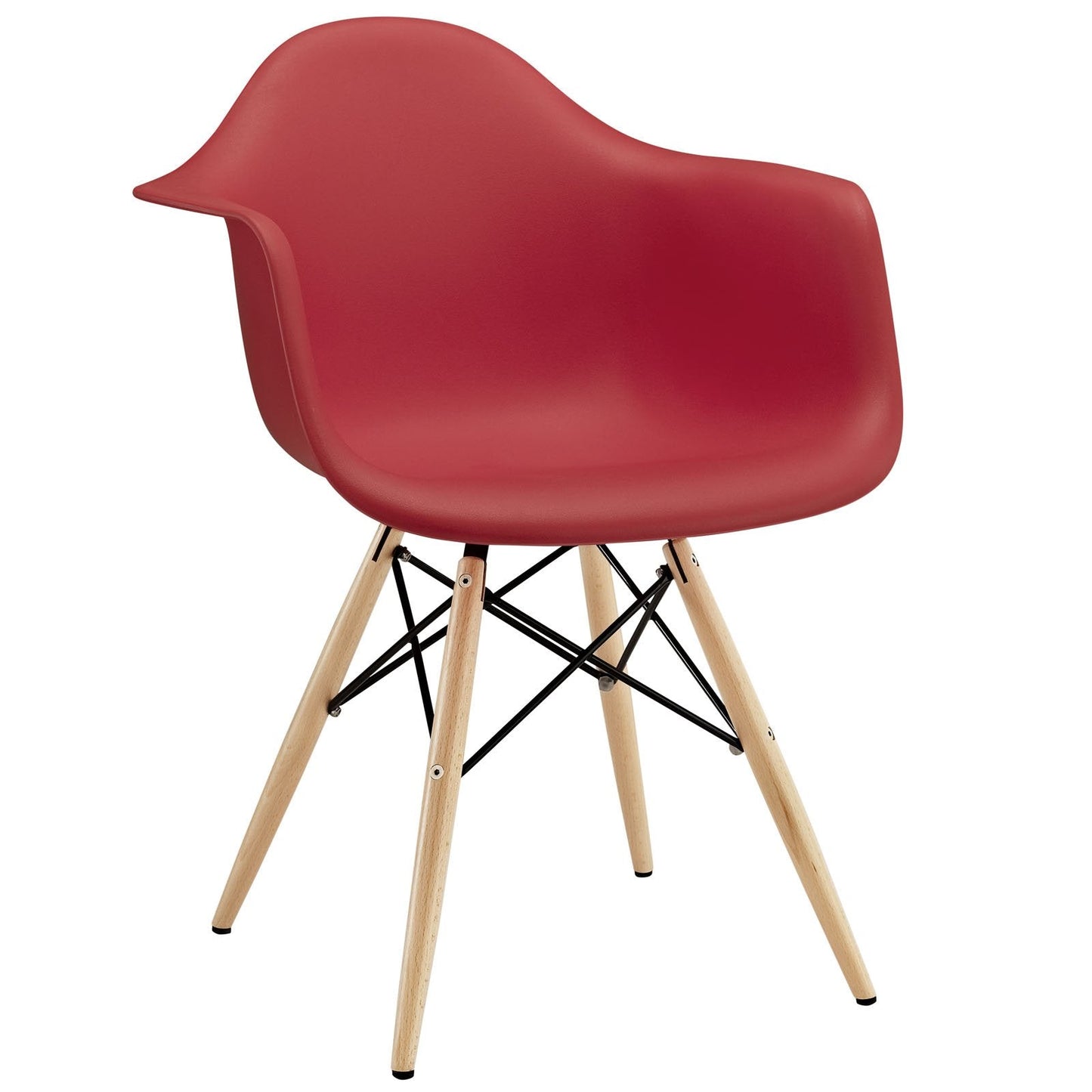 Pyramid Dining Armchair Red