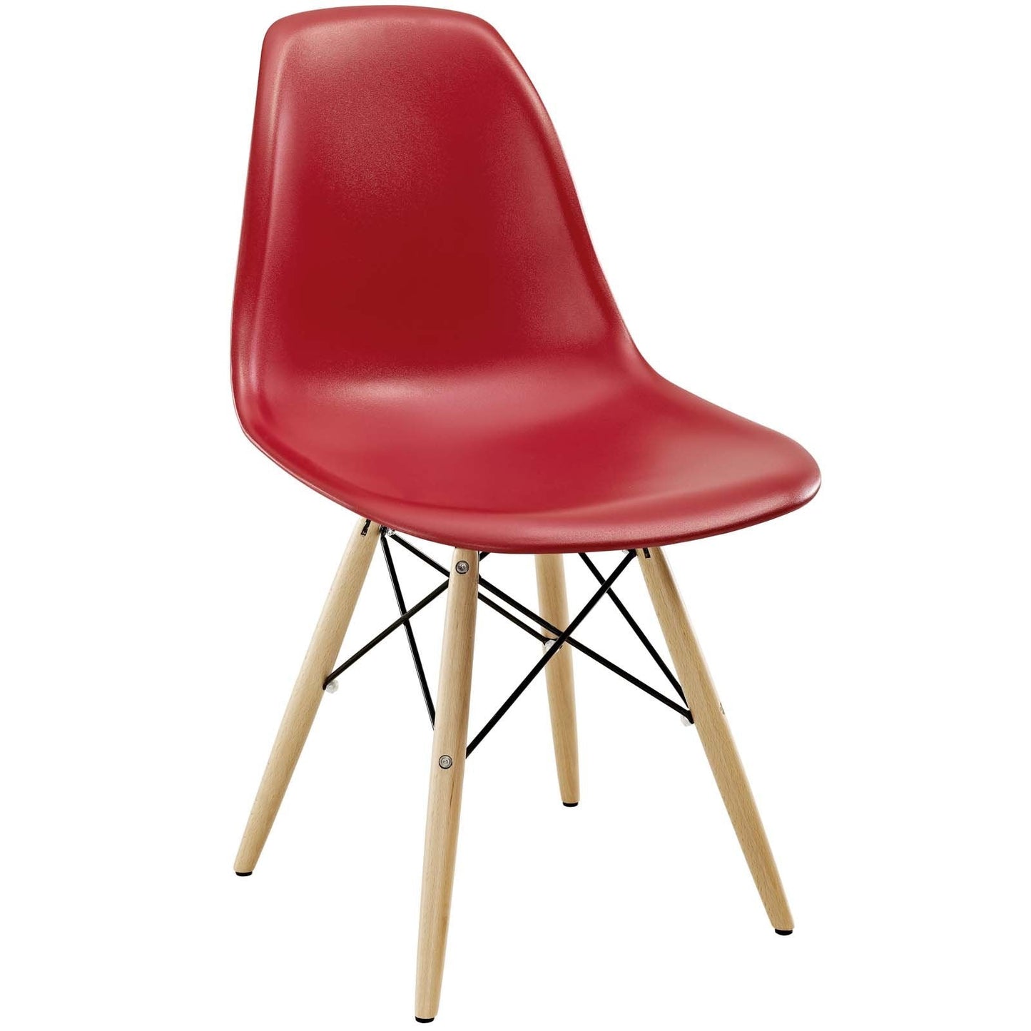 Pyramid Dining Side Chair Red