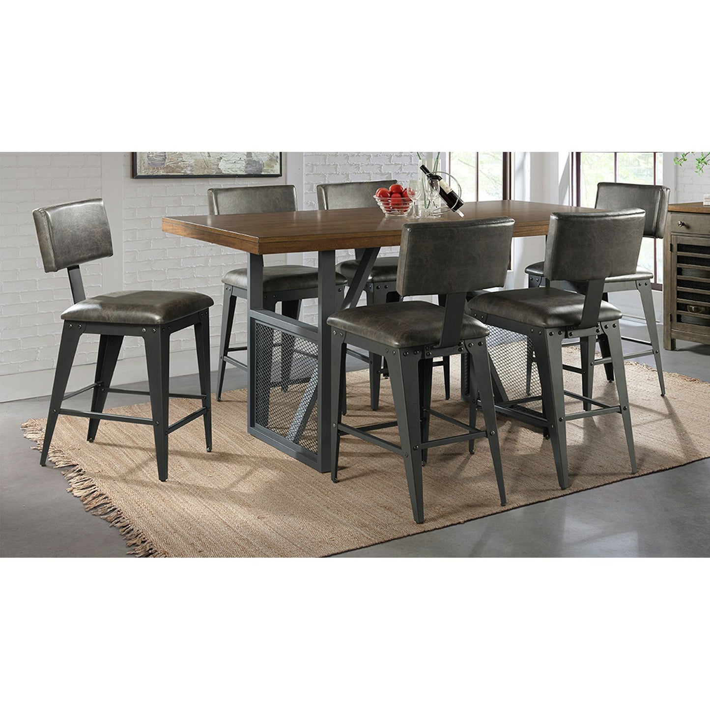 Reno Counter Partially Assembled PU Counter Side C