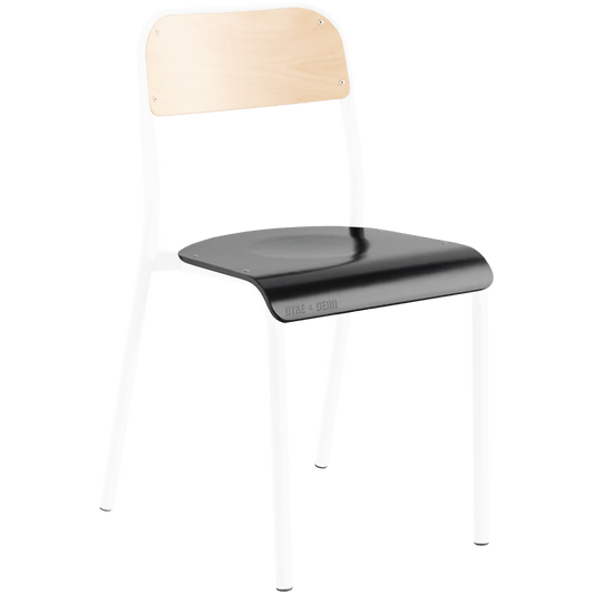 TUBULAR D&D CHAIR BEECHWOOD / DARK BROWN - DYKE & DEAN