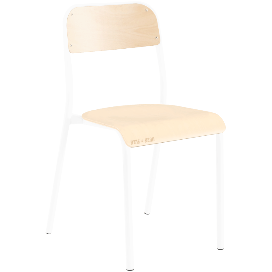 TUBULAR D&D CHAIR BEECHWOOD - DYKE & DEAN